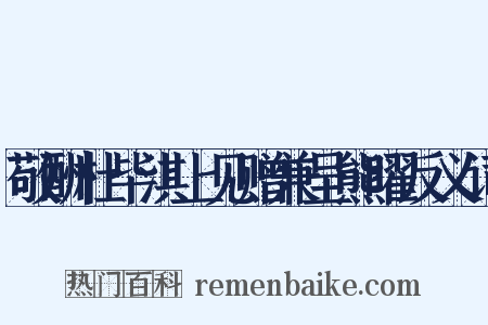 敬酬杜毕淇上见赠兼呈熊曜反义词是什么意思的图片